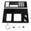 Mainboard Bracket ATX Form Factor Open Studio Chassis Frames Holder Ir PC Case Frame Enhanced Heat Dissipation Stable 1