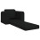 VidaXL vidaXL Folding Sofa Bed Black 98 x 71 x 83 cm Fabric 3
