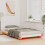 VidaXL vidaXL Bed Frame Wax Brown 80 x 210 cm Solid Pine Wood 5