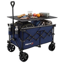 MoverX 120L/150kg Camping Tabletop Trolley - Blue