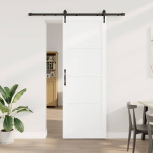 vidaXL Schiebetür ORKDAL 83 x 232 cm Massives Kiefernholz