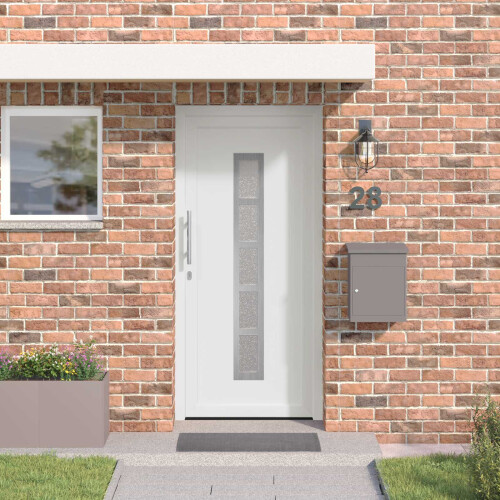 VidaXL vidaXL Vordertür 98 x 200 cm PVC Weiß