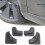 Upgrade Mud Flaps for 2024 Mudflaps Splash Guards TPE+PP Front Rear Protector New 3