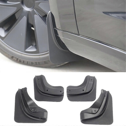 Upgrade Mud Flaps for 2024 Mudflaps Splash Guards TPE+PP Front Rear Protector New 2