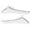 1Pair Inside Inner Door Handle Cover Trim Door-Pull Handle for E Class S211 W211 W219 2003-2009 2