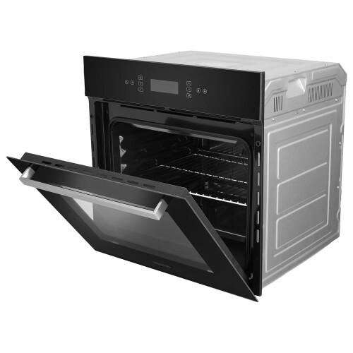 electriQ Electric Single Oven with Touch Controls - Black EQOVENF1TOUCH 1