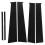 6pcs door pillar molding cover gloss black 5