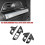 4PCS/Set Door Window Button Switch Panel Trims Cover Stickers for /GLA/EQA/EQB-Class X247 2020-2024 3