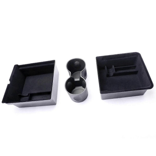 For 2024 Center Console Organizer Armrest Storage Box Cup Holder Insert Accessories 2