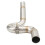 Exhaust mid pipe replacement for Benelli TRK502 2017-2020 stainless 5