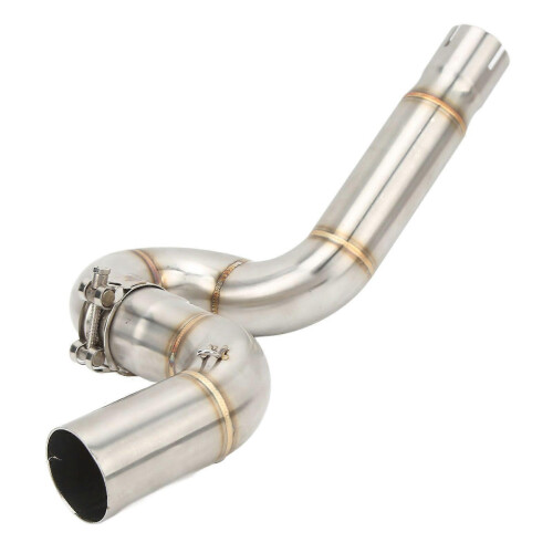Exhaust mid pipe replacement for Benelli TRK502 2017-2020 stainless 2