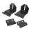 Upper windshield mount for Polaris Ranger Crew LED light bar 3