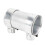 double clamp exhaust pipe adapter 2.5in joiner 4