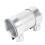 double clamp exhaust pipe adapter 2.5in joiner 2