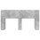 VidaXL vidaXL Headboard Cabinet with Storage Concrete Grey Engineered Wood 5