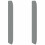 VidaXL vidaXL Headboard Ear Light grey 80 x 16 x 4 cm Fabric 2
