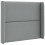 VidaXL vidaXL Headboard Ear Light grey 80 x 16 x 4 cm Fabric 3