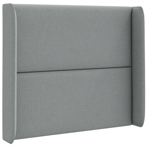 VidaXL vidaXL Headboard Ear Light grey 80 x 16 x 4 cm Fabric 2