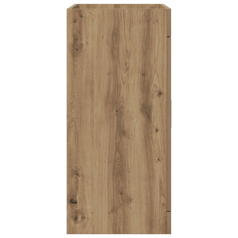 Vidaxl Bathroom Under Sink Cabinet Artisan Oak 78.5 X 37.5 X 81 Cm