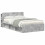 VidaXL vidaXL Headboard Cabinet with Storage Concrete Grey Engineered Wood 5