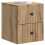VidaXL vidaXL Wall-Mounted Bedside Cabinet 2 pcs Artisan Oak Engineered Wood 5
