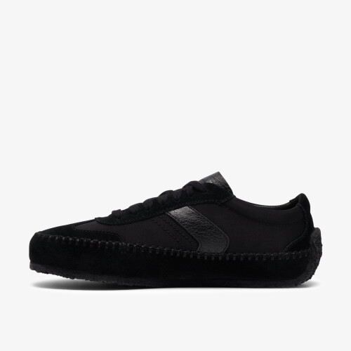 Clarks (Standard, 6 (Adults')) Tor Low Black Combi 2