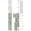 (Multicolor, Engineered Wood) Slim Tall Bathroom Cabinet, 2-Tier + 2 Drawers 1