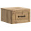 VidaXL vidaXL Wall-Mounted Bedside Cabinet 2 pcs Artisan Oak Engineered Wood 4