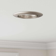 vidaXL Spotlight 12 stk. Silber 9 x 9 x 2,5 cm Metall