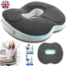 LARGE Donut Cushion Memory Foam Medical Ring Seat Pain Relief Orthopedic Coccyx