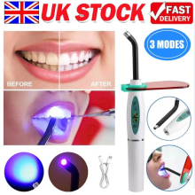 LED UV Dental Curing Light Cure Lamp Rechargeable Wireless Curing Machine 3 Mode