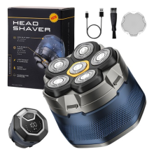 6 Head Electric Shaver Razor Bald Beard Hair Skull Trimmer Beard Remover Men