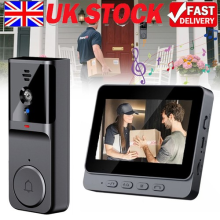 Wireless Smart Video Doorbell Intercom System Video Doorbell Camera with Monitor