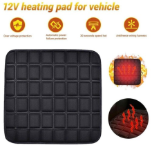 12V Car Seat Pad Cushion Cover Heating Heater Heated Cold Winter Warm Universal