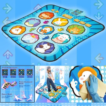 Non Slip Dancing Step Dance Mat Pad Motion Sensing Wireless Accurate Foot Print