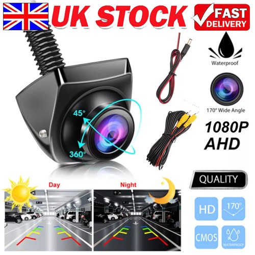 170 Car Backup Camera Rear View Reverse Waterproof AHD 1080P HD Night Vision