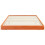 VidaXL vidaXL Bed Frame Wax Brown 90 x 190 cm Solid Pine Wood 5