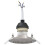 VidaXL vidaXL Spotlight 12 stk. Silber 9 x 9 x 2,5 cm Metall 3