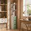 (Multicolor, Engineered Wood) Slim Tall Bathroom Cabinet, 2-Tier + 2 Drawers 8