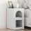 VidaXL vidaXL Bedside Table High Gloss White 29.5 x 33.5 x 50 cm 1