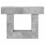VidaXL vidaXL Concrete Grey 101 x 30 x 74 cm 4
