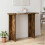 VidaXL vidaXL Console Table Smoked Oak 100 x 39.5 x 75 cm Engineered Wood 1