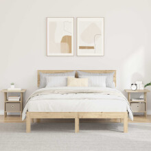 vidaXL Bedside Table 2 pcs Sonoma Oak 41 x 40 x 45 cm Engineered Wood