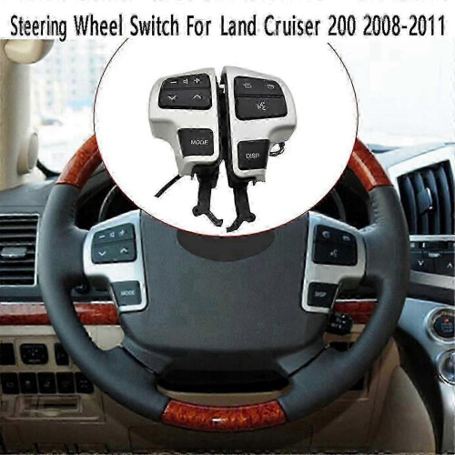 Steering Wheel Cruise Control Switch Audio Volume Control Button For Land Cruiser 200 2008-2011 842 1