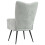 VidaXL vidaXL Relaxing Chair Light Grey Velvet 4