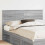 VidaXL vidaXL Headboard with Headboard Grey Sonoma 160 cm Engineered wood 1