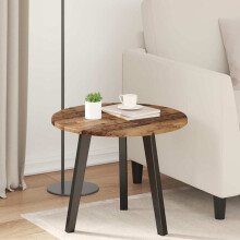 vidaXL Table Top Old wood Ø 50 x 1.5 cm Engineered Wood