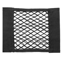 Elastic trunk net for car rear cargo storage universal fit