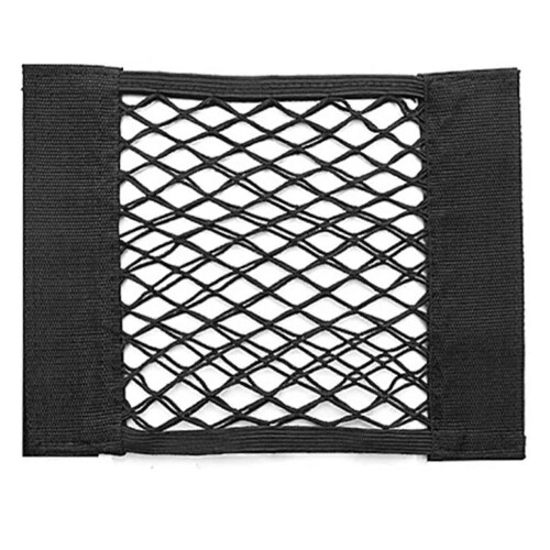 Elastic trunk net for car rear cargo storage universal fit