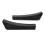 Front Bumper Lip Splitter 2Pcs High Temperature Resistant Glossy Black Left Right Protector 1